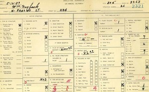 WPA household census for 434 N FRESNO, Los Angeles