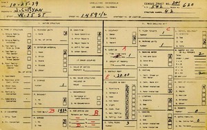 WPA household census for 1459 W 55TH, Los Angeles