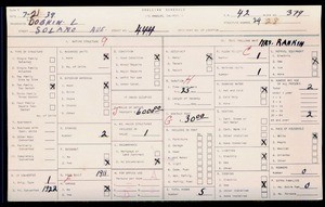 WPA household census for 444 SOLANO, Los Angeles