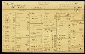 WPA household census for 1035 W 8TH, Los Angeles