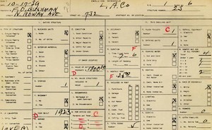 WPA household census for 732 N ROWAN