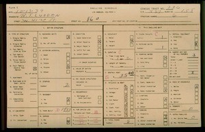 WPA household census for 860 W 41ST ST, Los Angeles County