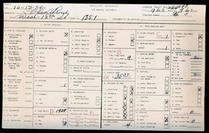 WPA household census for 1351 W 13TH, Los Angeles County