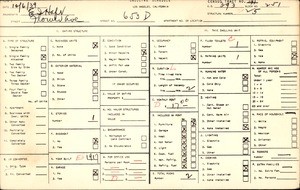 WPA household census for 653D FLOWER AVE, Los Angeles County