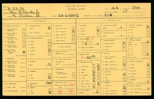WPA household census for 206 N DILLON ST, Los Angeles