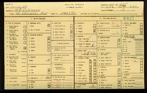 WPA household census for 1467 1/2 W VERNON, Los Angeles County