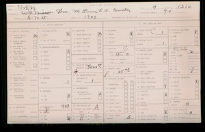 WPA household census for 1307 E 70TH STREET, Los Angeles County