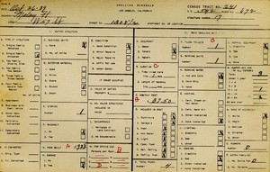 WPA household census for 1308 W 57TH, Los Angeles