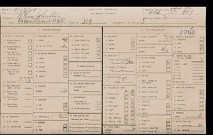 WPA household census for 319 OCEAN FRONT WALK, Los Angeles County