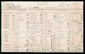 WPA household census for 3452 SISKIYOU, Los Angeles