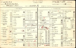 WPA household census for 552 1/2 BROOKS AVE, Los Angeles County