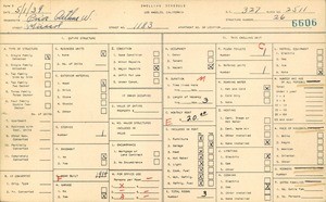 WPA household census for 1183 MIRASOL, Los Angeles