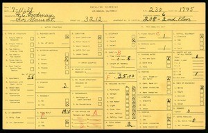 WPA household census for 3212 SOUTH MAIN STREET, Los Angeles