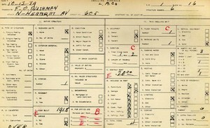 WPA household census for 605 N HERBERT