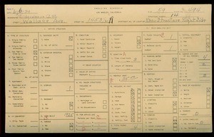 WPA household census for 1453 WALLACE, Los Angeles