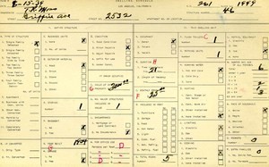 WPA household census for 2532 GRIFFIN, Los Angeles