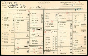 WPA household census for 1918 PACIFIC AVE, Los Angeles County