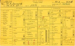 WPA household census for 510 N LOS ANGELES, Los Angeles