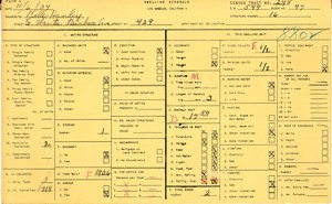 WPA household census for 429 E SANTA BARBARA, Los Angeles