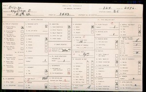 WPA household census for 3423 E 7TH, Los Angeles