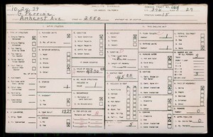 WPA household census for 2550 AMHERST, Los Angeles County