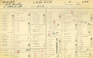 WPA household census for 1029 S ALMA