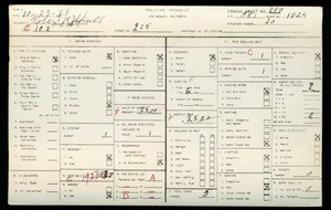 WPA household census for 10110 WALL, Los Angeles County