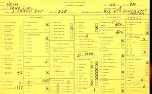 WPA household census for 325 S GRAND, Los Angeles