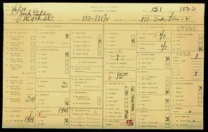 WPA household census for 813 W 9 ST, Los Angeles