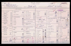 WPA household census for 720 STANFORD, Los Angeles