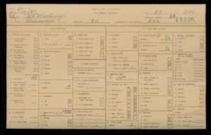WPA household census for 911 DIAMOND ST, Los Angeles