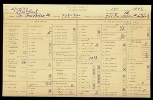 WPA household census for 740 S SAN PEDRO, Los Angeles