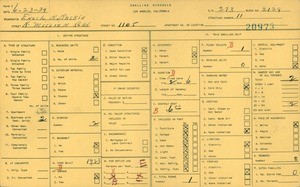WPA household census for 1105 N MISSION RD, Los Angeles