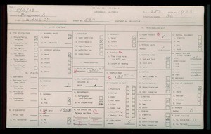 WPA household census for 527 E AVENUE 39, Los Angeles