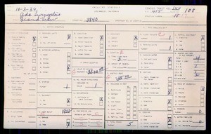 WPA household census for 3840 GRANDVIEW, Los Angeles