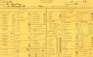 WPA household census for 760 N HOOVER, Los Angeles
