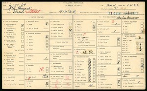 WPA household census for 912 1/2 BIRCH ST, Los Angeles
