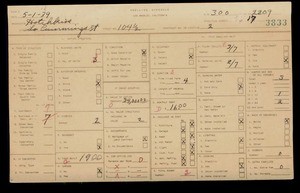 WPA household census for 104 S CUMMINGS ST, Los Angeles