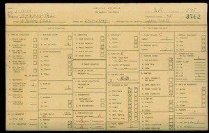 WPA household census for 2450 S MAIN, Los Angeles
