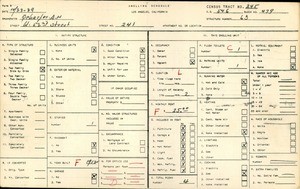 WPA household census for 241 WEST 52ND STREET, Los Angeles County