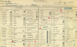 WPA household census for 4420 LOVETT