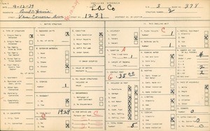 WPA household census for 1231 VANCOUVER AVE, Los Angeles County