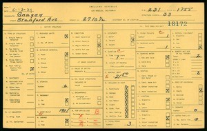 WPA household census for 2710 1/2 STANFORD AVE, Los Angeles
