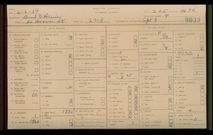 WPA household census for 2718 S HOOVER ST, Los Angeles