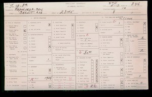 WPA household census for 2345 BELOIT, Los Angeles