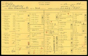 WPA household census for 1014 N WEST KENSINGTON RD, Los Angeles