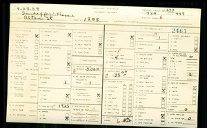 WPA household census for 1205 ALTON ST, Los Angeles County