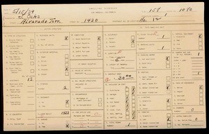 WPA household census for 1420 S ALVARADO ST, Los Angeles