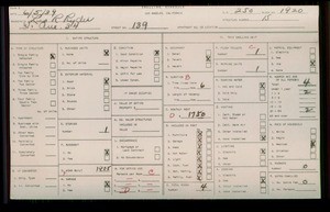 WPA household census for 139 W 34TH AVENUE, Los Angeles