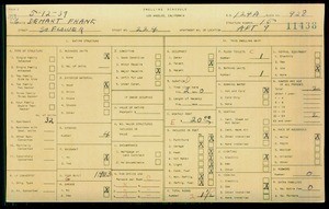 WPA household census for 224 S FLOWER ST, Los Angeles